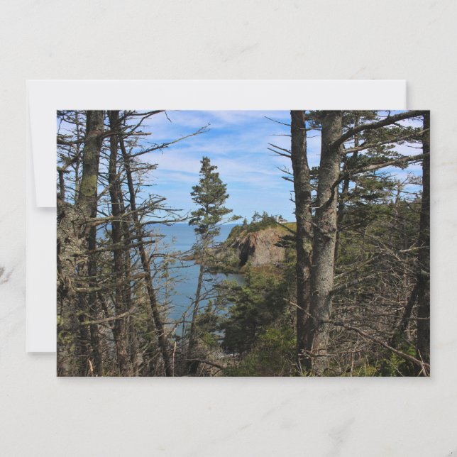 Convite Uma caverna distante (Frente)