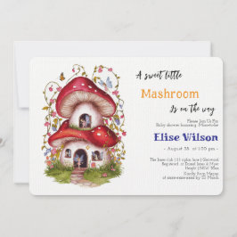 Convite Uma doce fada do banheiro está a caminho