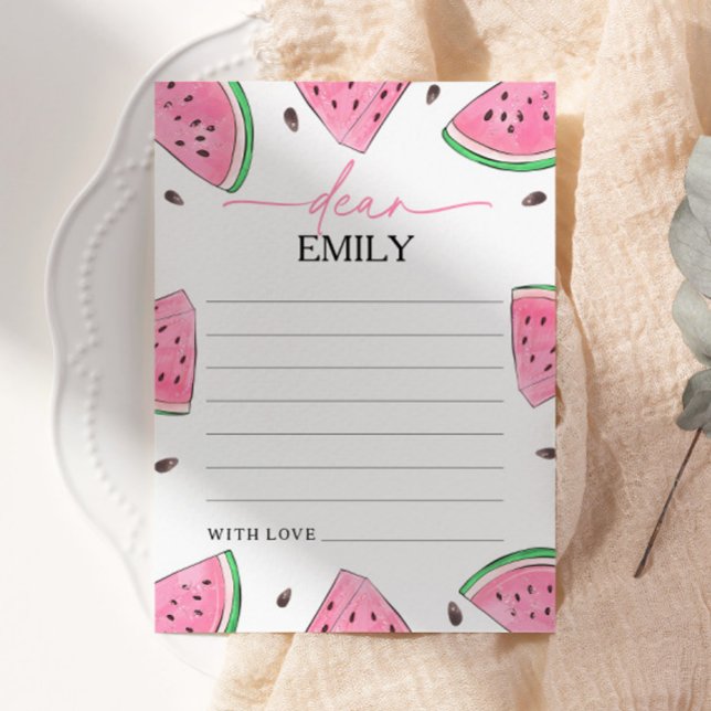 Convite Uma Em Uma Placa Cápsula De Melão De Melão (Criador carregado)