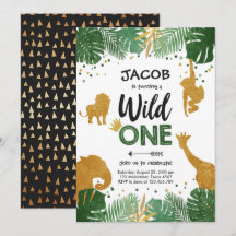 Uma festa de aniversário Dourado selvagem dos