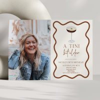 Uma Festa de aniversário Tini Bit Antigo Expresso 