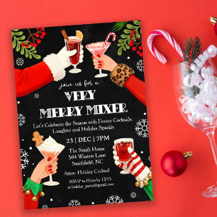 Convite Uma Festa de Natal Muito Alegre