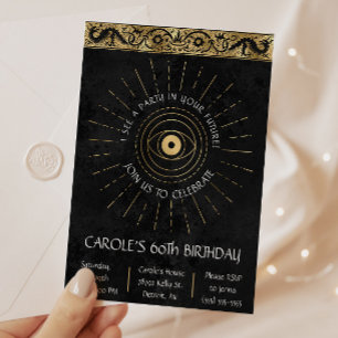 Convite Uma Festa no Seu Futuro, Cartas de Tarot de Aniver