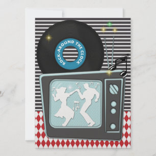 Convite Uma festa royally Rockin' 2 - SRF