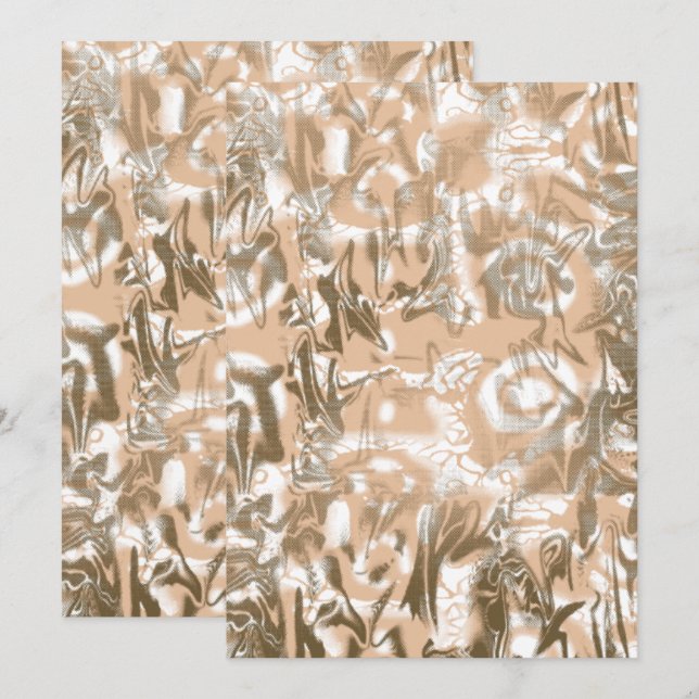 Convite Uma forma Eterno de anunciar sua celebração (Frente/Verso)