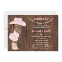 Uma garotinha no caminho, um Chá de fraldas rosa