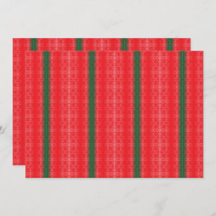 Convite Uma maçã vermelha brilhante senta-se numa superfíc