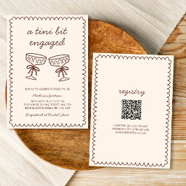 Convite Uma Mão Envolvida De Tini Desenhou Espresso Martin