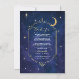 Convite Uma Noite Entre as Estrelas Céu Celestial Casament