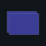 Convite uma parede azul com um relógio<br><div class="desc">O design é um grande quadrado azul com uma textura suave e uma tonalidade profunda de azul. A cor é tão vibrante e rica que quase parece ser uma cor sólida, dando a impressão de um céu claro e sem nuvens. A tonalidade azul profunda evoca uma sensação de calma e...</div>