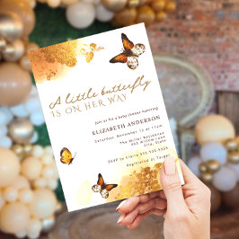 Convite Uma Pequena Borboleta está a caminho do Dourado