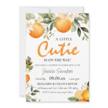 Uma Pequena Cutie Está A Caminho Do Chá de fraldas