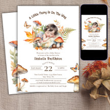 Uma Pequena Fada Está A Caminho Do Chá de fraldas 