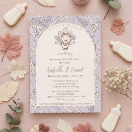 Convite Uma pequena Turquia está no caminho do Chá de fral