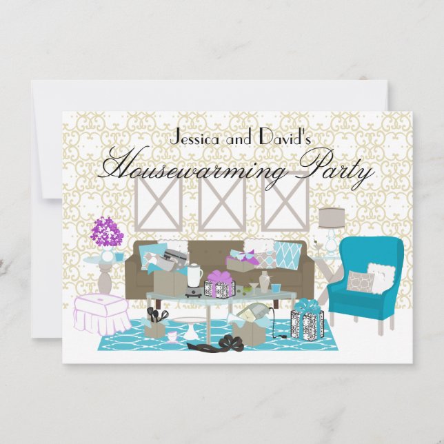 Convite Uma sala dotada (Frente)