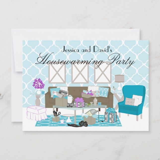 Convite Uma sala dotada (Frente)