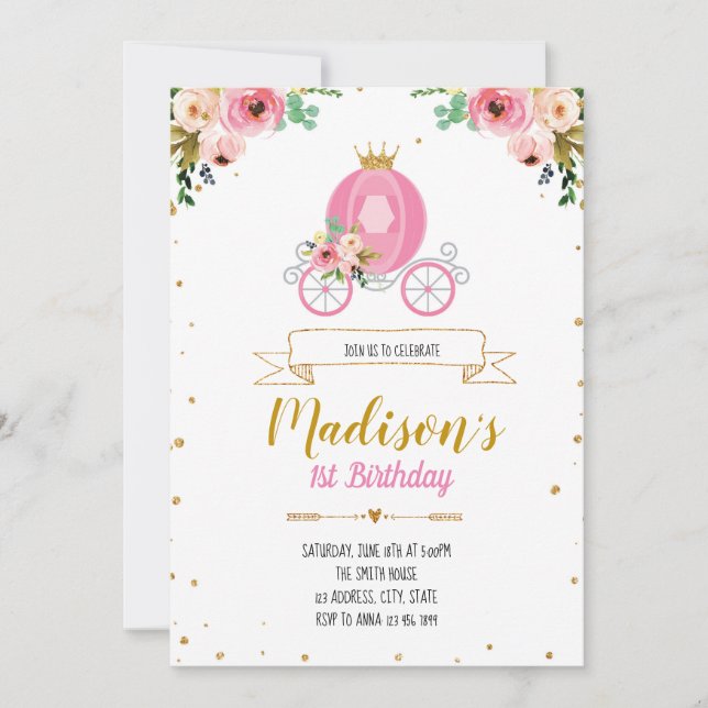 Convite Uma vez a palavra convida (Frente)