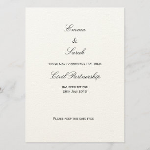 Convite União - Salve a Data