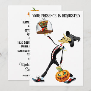 Convite Único para Encontro de Halloween
