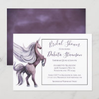 Unicorn Fantasy | Chá de Aquarela Roxo-Mágica