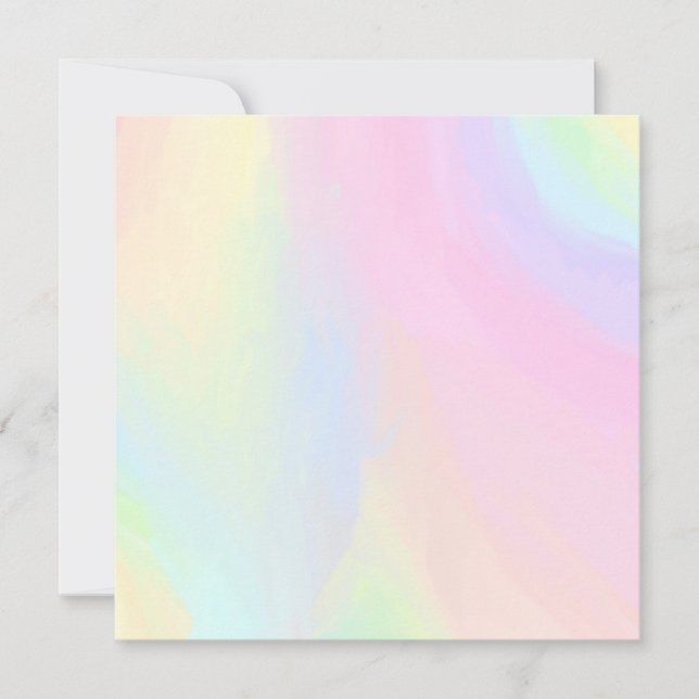 Convite Unicorn Things 1 (Frente)