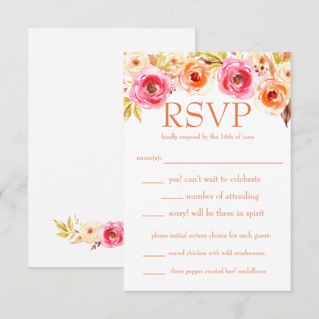 Convite Unidade da Rosa (Frente/Verso)