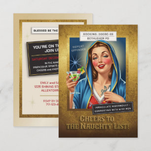 Convite Unidade de Crimes de Férias – Virgem Maria, Bonzin