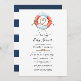 Convite Unidade náutica por calça ou Chá de fraldas