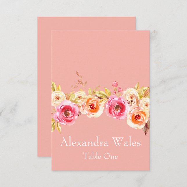 Convite Unidade Rosa (Frente/Verso)