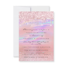 Unidades de brilho reluzentes Rosa Blue Chá de fra