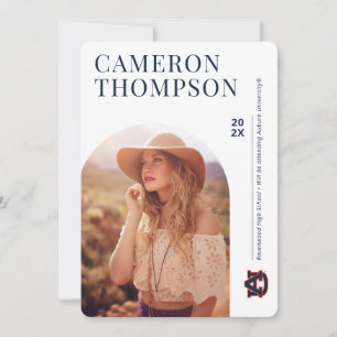 Convite Universidade Auburn   Futuro Formando Auburn