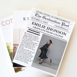 Convite Universidade de Jornais de Formatação Moderna