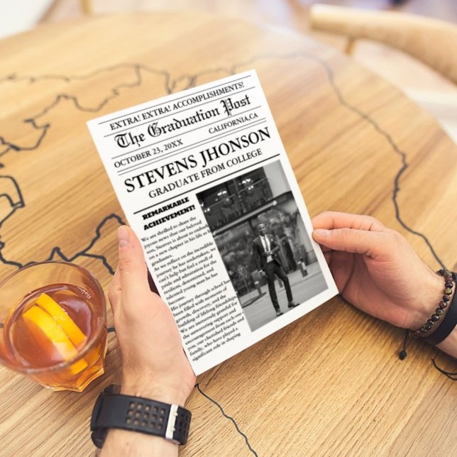 Convite Universidade de Jornais de Formatação Moderna (Criador carregado)