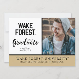 Convite Universidade Wake Forest Wake Forest