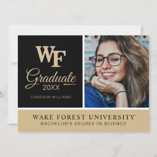 Convite Universidade Wake Forest   WF