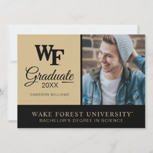 Convite Universidade Wake Forest   WF