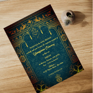 Convite Upanayanam t.c.p. Hindu Thread Janeu Ceremony