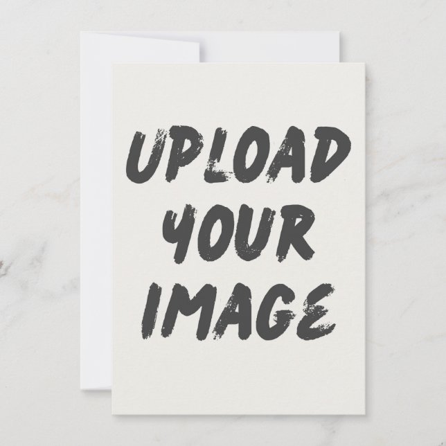 Convite Upload your own (Frente)