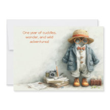 Ursinho Safari Explorer - primeiro aniversario