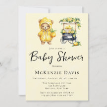 Urso De Corda E Chá de fraldas De Mão De Limonada