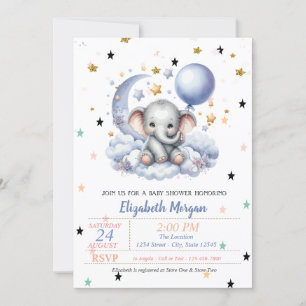 Convite Urso Teddy Fofo Estrelas Princesa Chás de Bebê 
