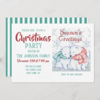 Ursos Polares Bonitos em Escarpa Vermelha e Verde