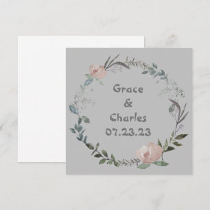 Convite Uvas para Vinho Flores Personalizadas Vermelhas Br