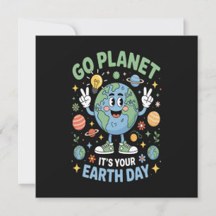 Convite Vá Planeta É Seu Dia da Terra