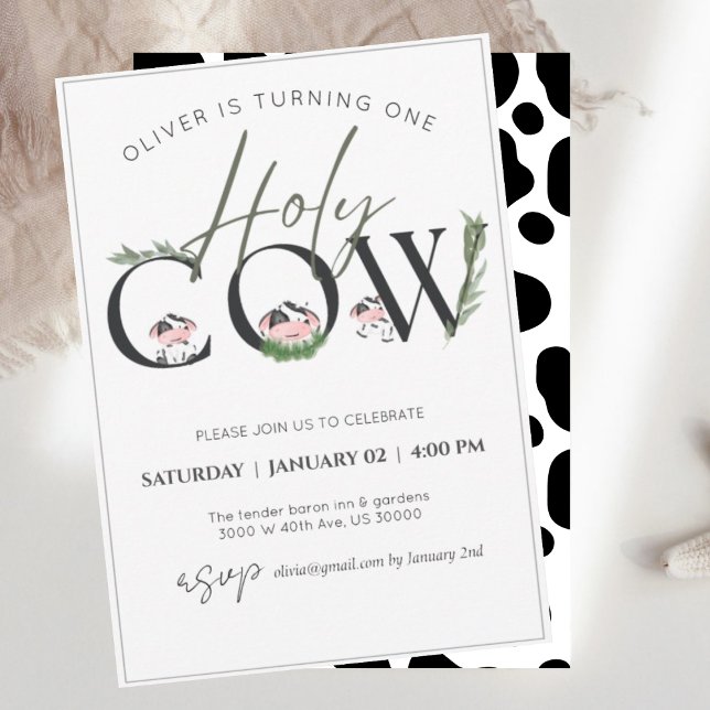 Convite vaca de todos os anos (Criador carregado)