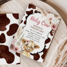 Vaca Pink Boho Highland. Sou uma Garota Primeiro A