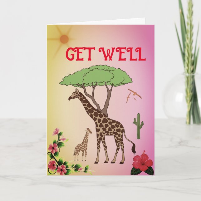 Convite Vai Bem Em Breve! Desejando uma recuperação rápida (Frente)