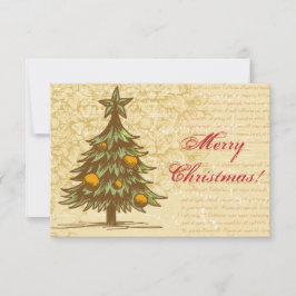 Convite Vai ser um Natal vintage