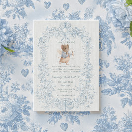 Convite Valentine's Day Party Mouse Themed Invitation