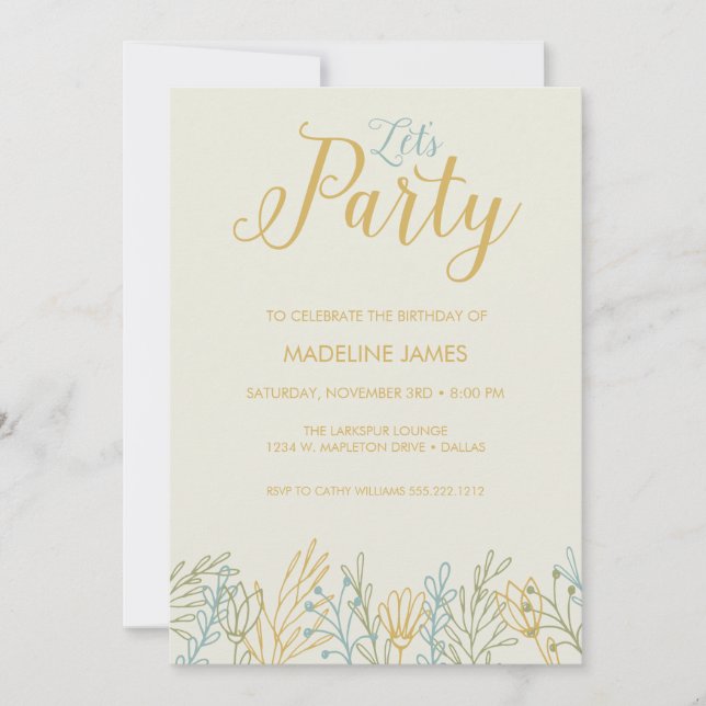 Convite Vamos (Frente)